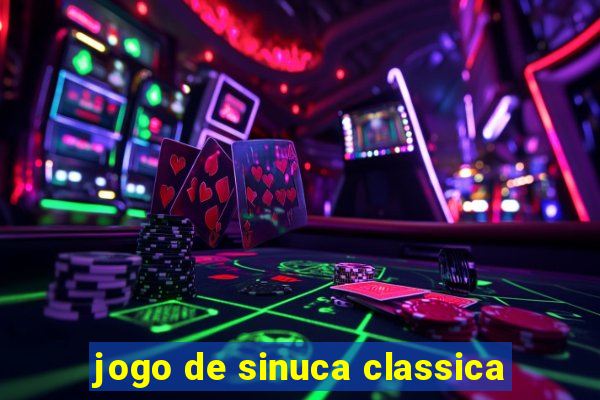 jogo de sinuca classica